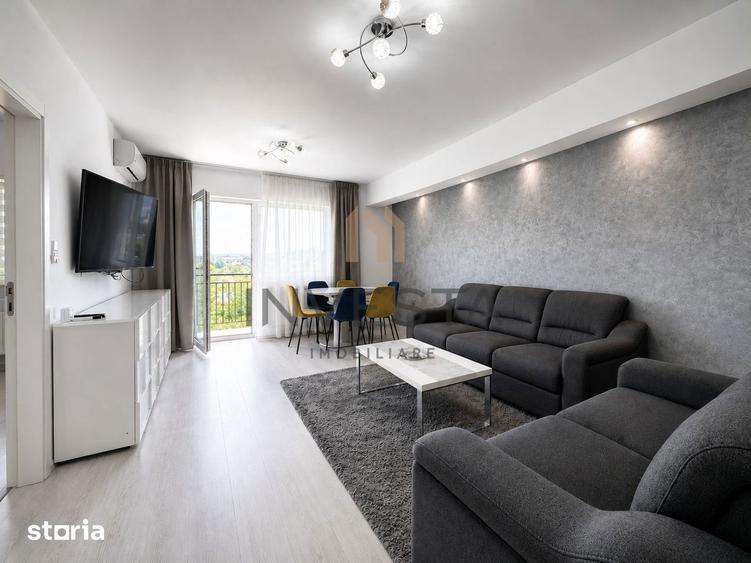 Apartament cu 2 camere decomandat, mobilat în Bună Ziua