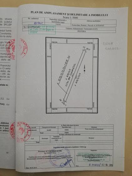 Teren de 11616 mp, în Ivrinezu Mare