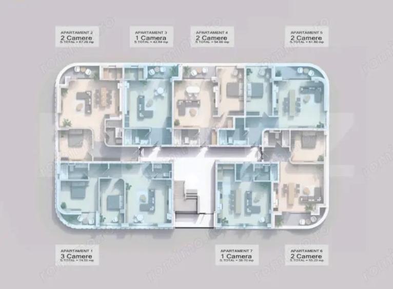 Apartament MODERN 1 camera intr un Complex Rezidential NOU la un SUPER PRET !! - 2