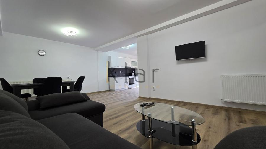 Apartament cu 2 camere semidecomandat, mobilat în Plopilor