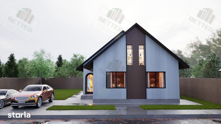 Casa individuala P+M | Teren 411 mp | Comuna Berceni - 5