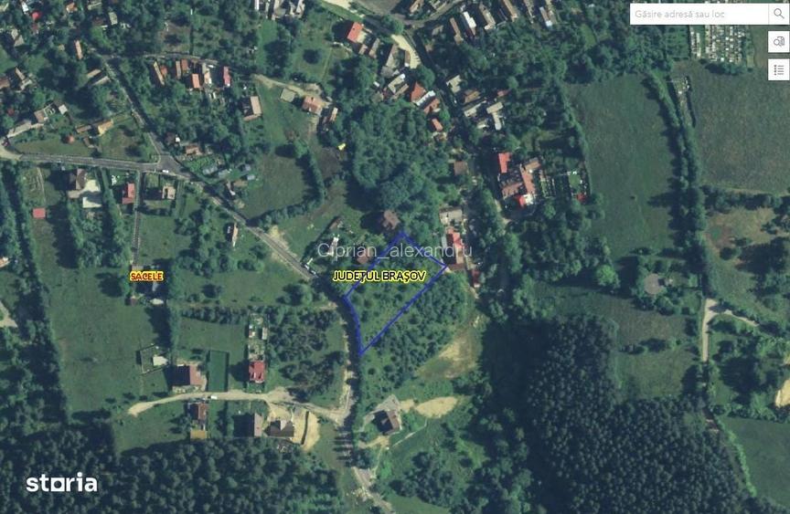 Teren deosebit - 1500 mp, Poiana Angelescu, Str. Livezii