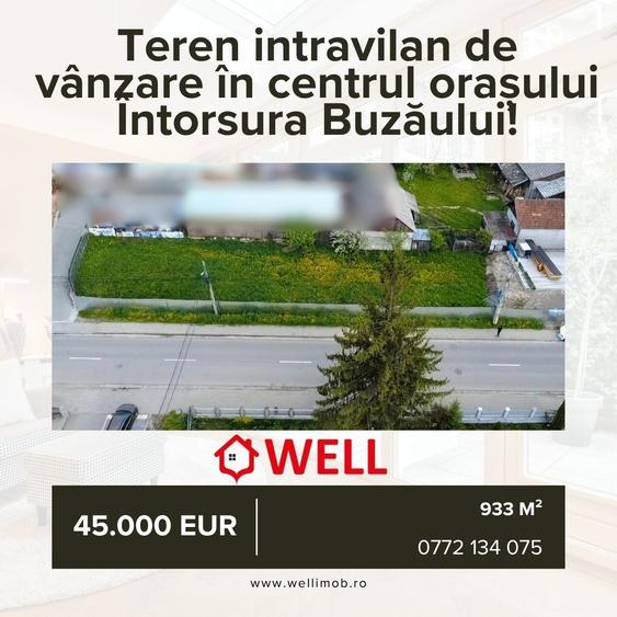 Teren intravilan de 933 mp, în Ultracentral