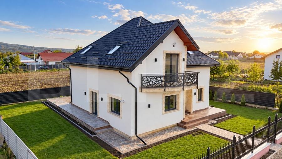 Casă individuală cu 5 camere cu Teren 500 Mp în Dancu