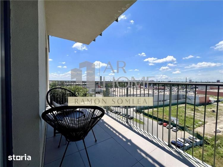 Apartament cu 2 camere, mobilat în Sud