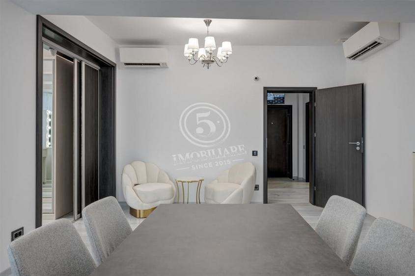 Apartament cu 3 camere decomandat, mobilat în Domenii
