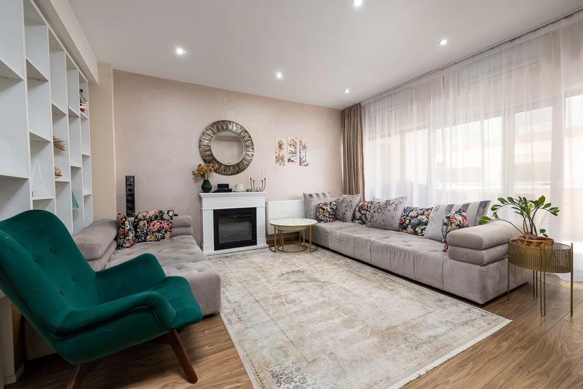 Apartament 4camere//bloc boutique//mobilat complet//Pipera - 1