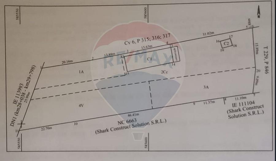 Teren Construcții intravilan de 2038 mp, în Tâncăbești