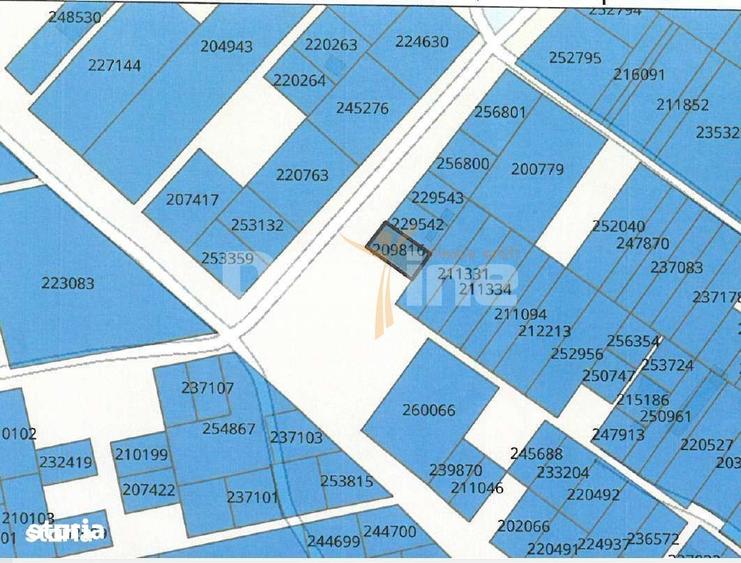Teren de 342 mp, în Central