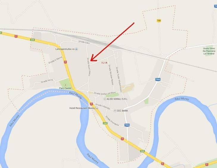 Teren de 1000 mp, în Ilia