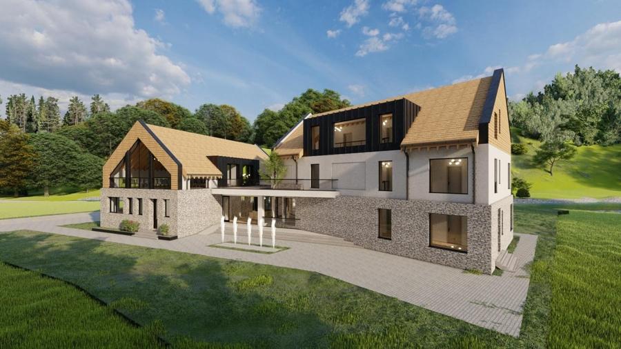 Teren Construcții intravilan de 7614 mp, în Râu Sadului