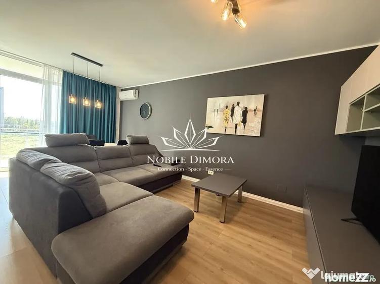 Apartament cu 2 camere semidecomandat în Nord