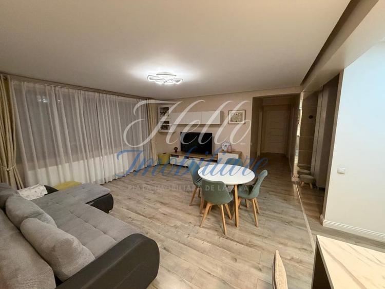 Apartament cu 3 camere decomandat, mobilat în Florești
