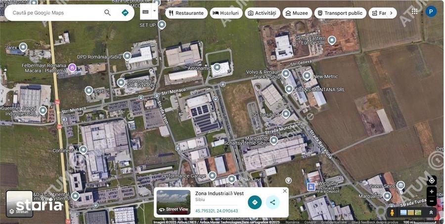 Teren intravilat de 9000 mp cu PUZ situat in zona Industriala Vest - 8