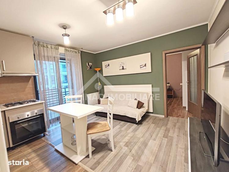 Apartament cu 2 camere, mobilat în Între Lacuri