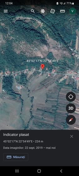 Teren de 1894 mp, în Tismana