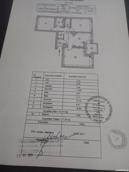 Teren de 77 mp, în Central