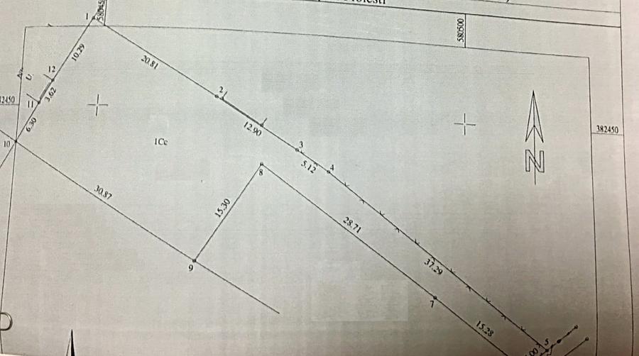 Teren Construcții intravilan de 804 mp, în Mărășești