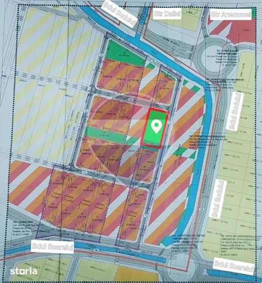 Teren PUZ aprobat 12 apartamente si spatii comerciale Giroc Braytim - 1
