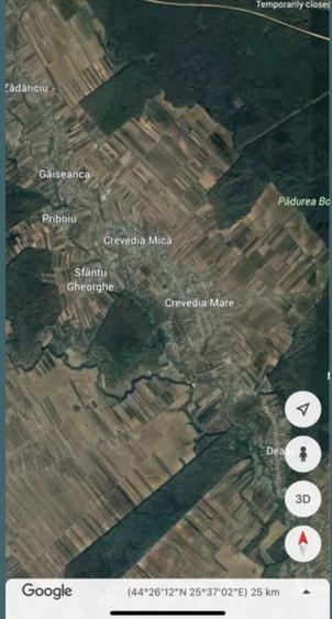 Redus! 3.5/mp - teren extravilan 30km de Bucuresti, 4268 mp - 1