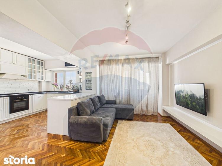 Apartament cu 3 camere, mobilat în Ștefan cel Mare