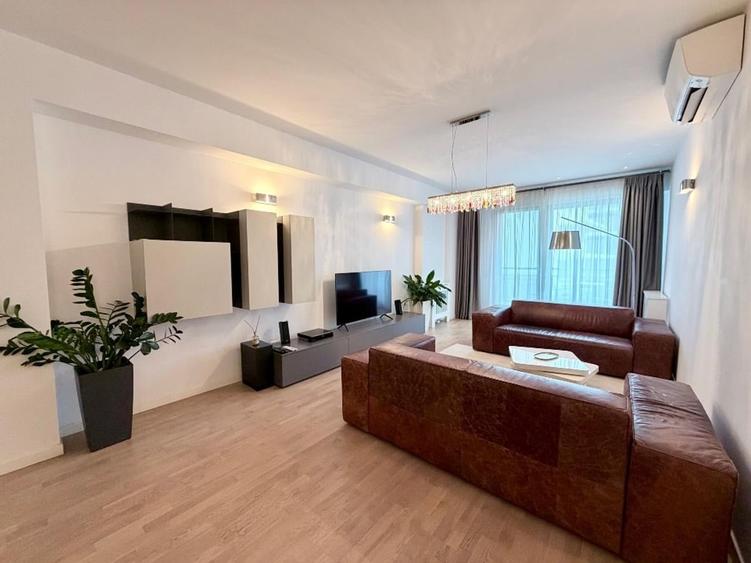 Apartament cu 3 camere decomandat, mobilat în Herăstrău