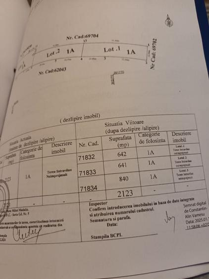 Teren de 642 mp, în Exterior Vest
