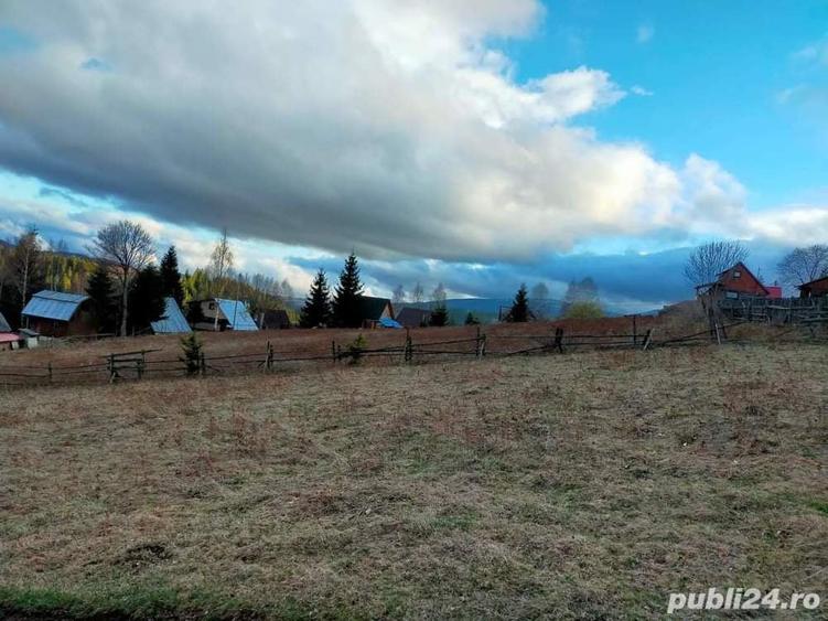 Teren de 4000 mp, în Muntele Bocului