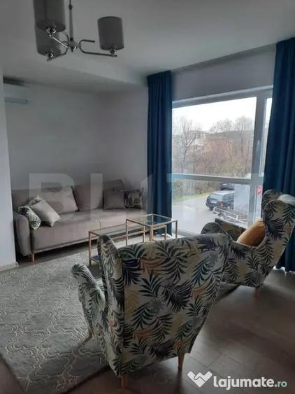Apartament cu 2 camere semidecomandat, mobilat în Iris