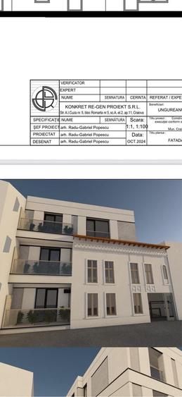 Apartament cu 2 camere decomandat în Cârcea