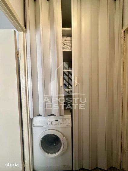 Apartament cu 2 camere semidecomandat, mobilat în Iosefin