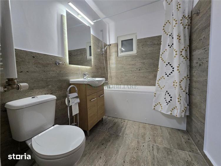 Apartament cu 2 camere, mobilat în Tei