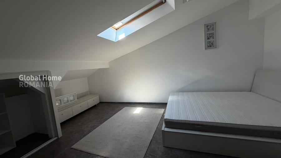 Apartament cu 2 camere semidecomandat, mobilat în Băneasa