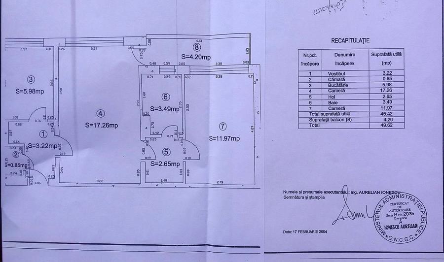 Apartament cu 2 camere decomandat, mobilat în Drumul Taberei