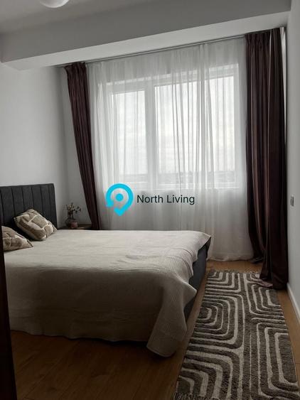 Apartament cu 3 camere semidecomandat, mobilat în Tunari