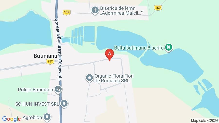Teren Construcții intravilan de 1500 mp, în Butimanu
