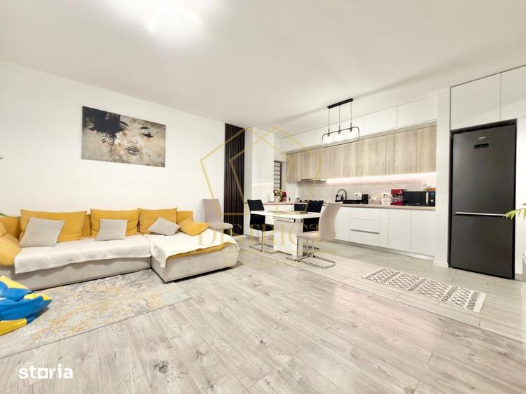Apartament cu 3 camere mobilat si utlat, 70 mp utili, in Giroc la etaj - 15