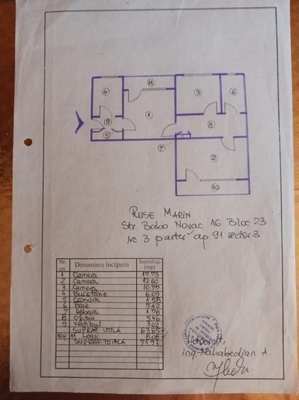 Apartament cu 2 camere semidecomandat în Baba Novac