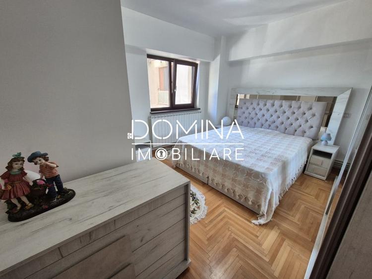 Apartament cu 3 camere semidecomandat, mobilat în Central