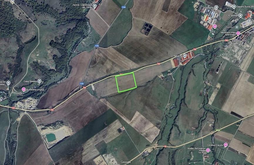 Teren de 47000 mp, în Primăverii