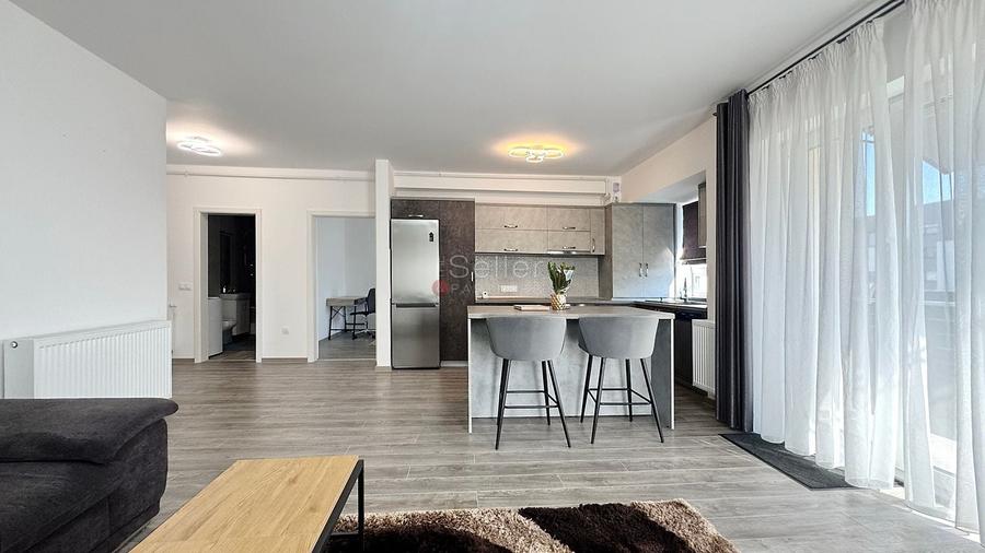 Apartament cu 2 camere decomandat, mobilat în Avantgarden