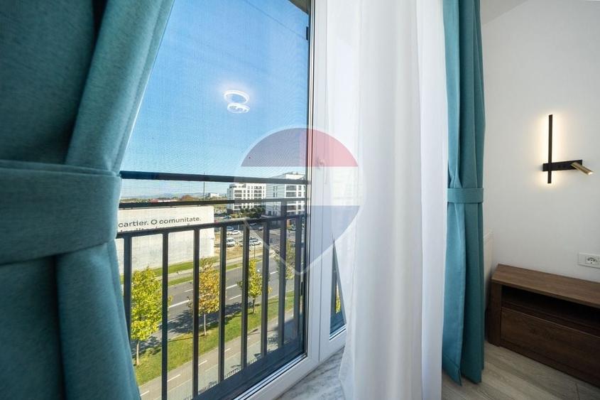 Apartament cu 2 camere decomandat, mobilat în Tractorul