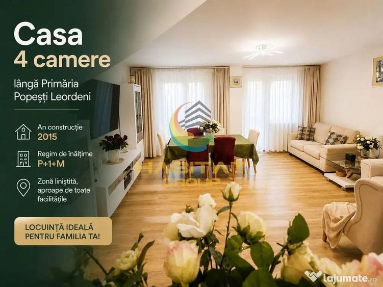 Casă cu 4 camere cu Teren 100 Mp în Central