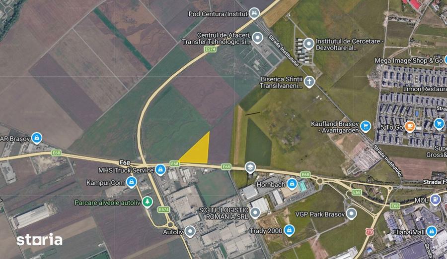Teren de 44800 mp, în Central