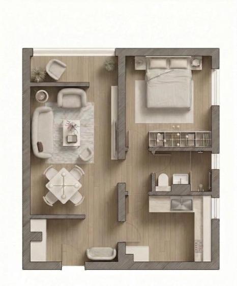 Apartament cu 2 camere decomandat în Baba Novac