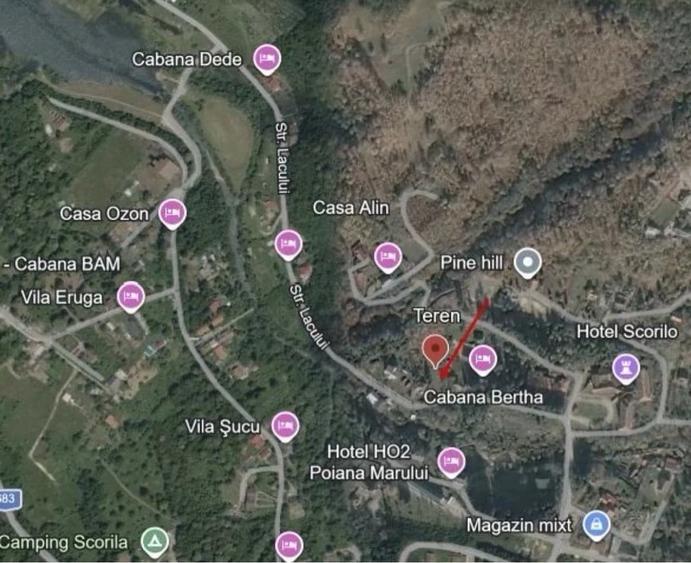 Teren de 2000 mp, în Poiana