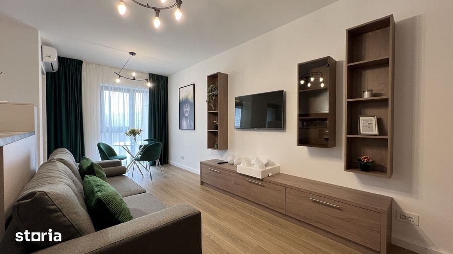Apartament cu 2 camere decomandat, mobilat în Pajura