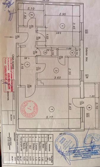 Apartament cu 2 camere în Energiei
