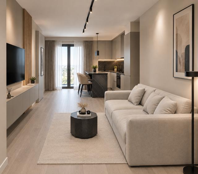 Apartament cu 2 camere semidecomandat în Sud