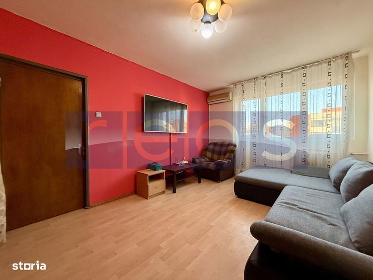 Apartament cu 3 camere semidecomandat, mobilat în Dristor